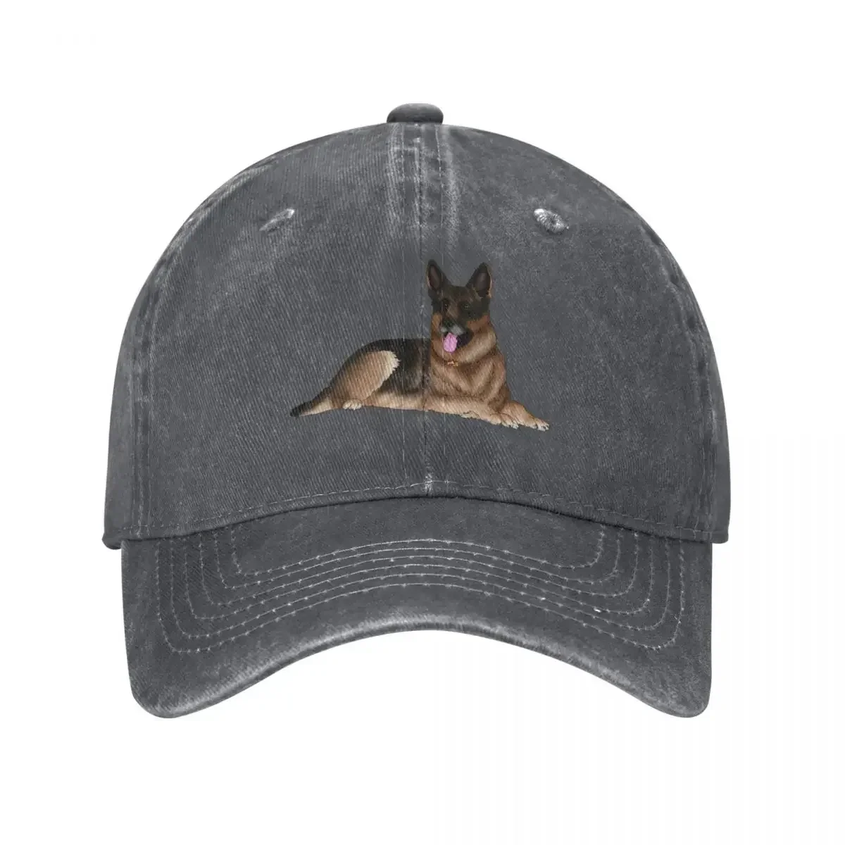 New German Shepherd Baseball Cap Visor custom caps Unique hats Wild Ball Hat Women's Golf Clothing Men's