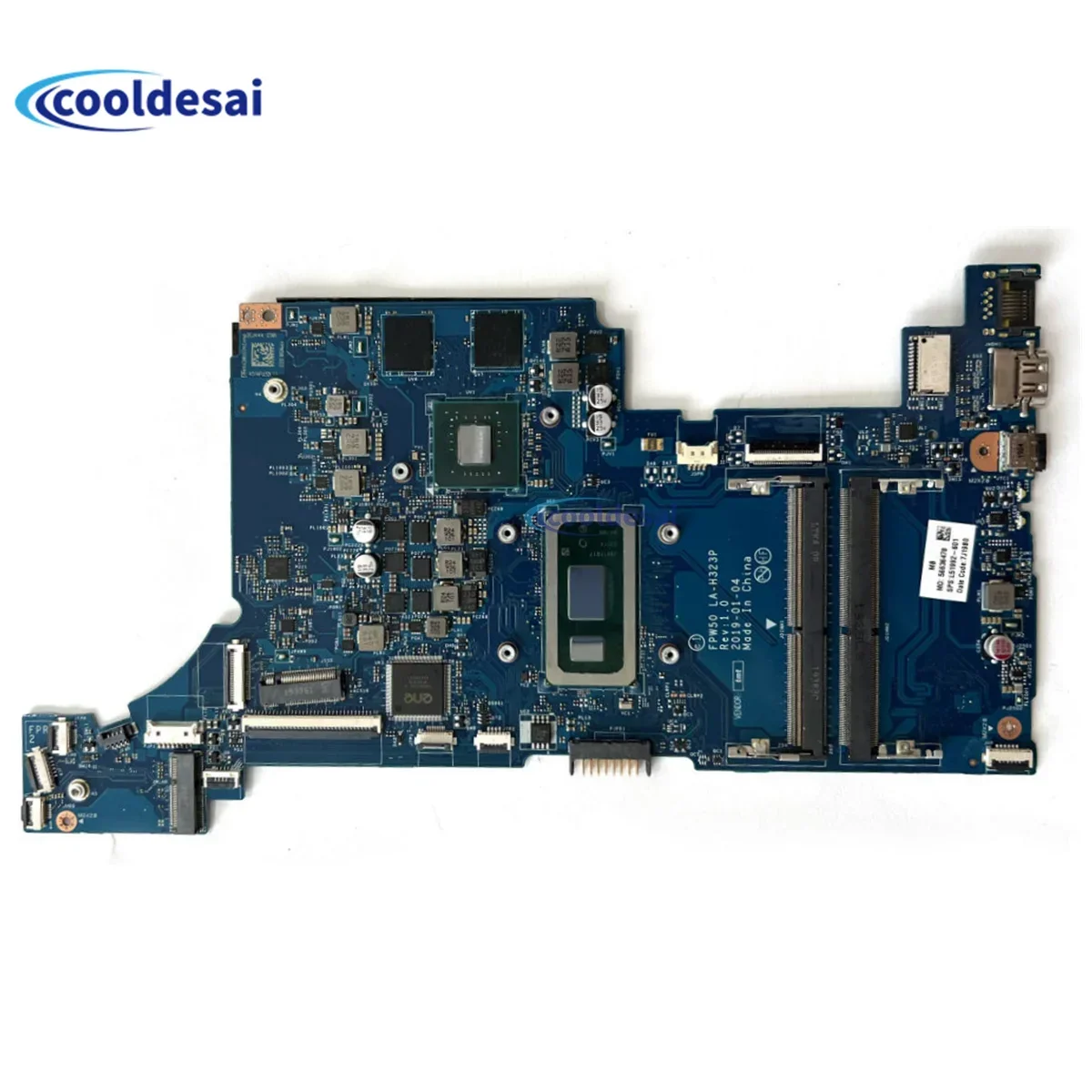 

LA-H323P Motherboard for HP 15-DW 15S-DU 15S-DR Laptop Motherboard with i3 i5 i7-8th Gen MX130 2GB GPU DDR4 100% Tested Working