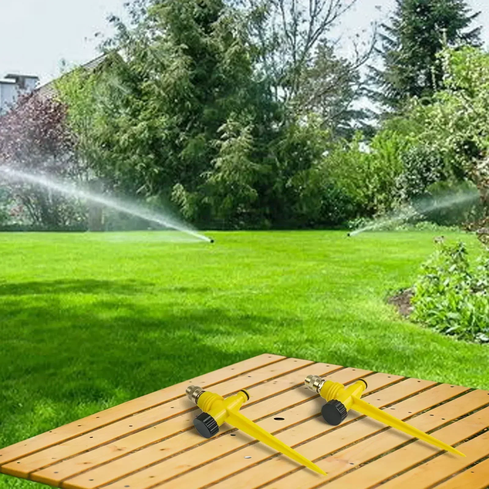 

Adjustable Nozzle 360 Degree Sprinkler For Irrigation Systems Brass Nozzle Easy Installation Design For Large Areas Outdoor Use