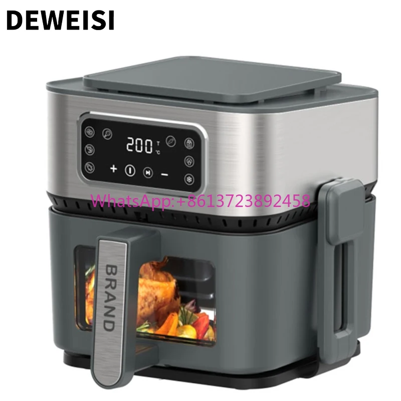 

DEWEISI 5L Healthy Oil Free Cooking Pot Hot Sale Home Appliance 3 in 1 Electric air Fryer Digital Control air Fryer