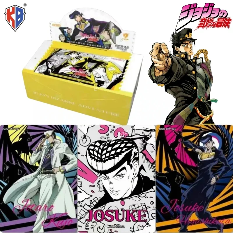 tarjetas-coleccionables-oficiales-de-kabao-de-la-serie-jojo's-bizarre-adventure-diamond-is-unbreakable-tarjetas-brillantes-raras-con-personajes-de-anime