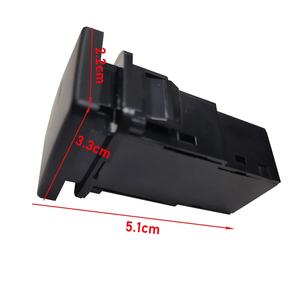 1PC LED Espelho Retrovisor Botão Interruptor De Aquecimento Do Carro Com Fio De Conexão Para Toyota PRADO 2010-2019 Acessórios Do Carro