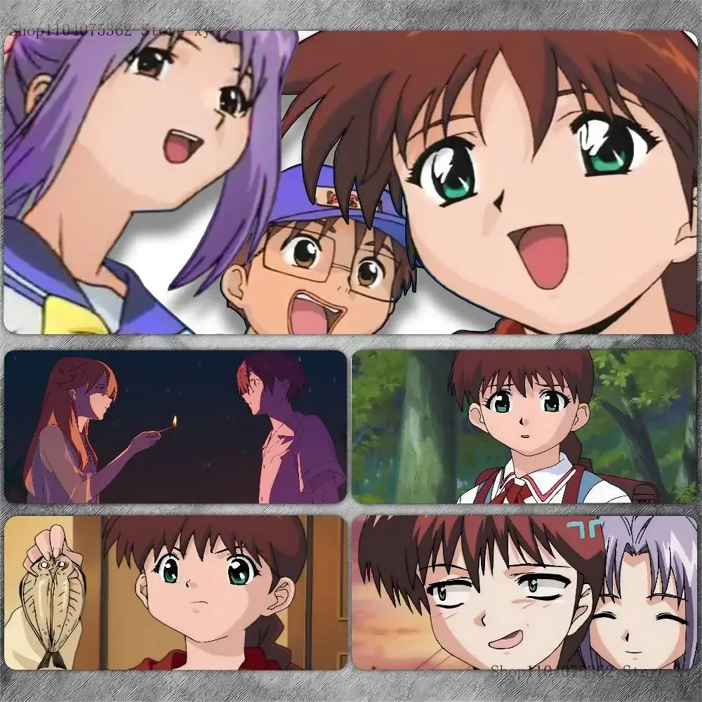 

1pc Ghost Stories Anime Mousepad Non-slip Suitable For Office Computers Laptops E-sports Game Desk Mats XXL Keyboard