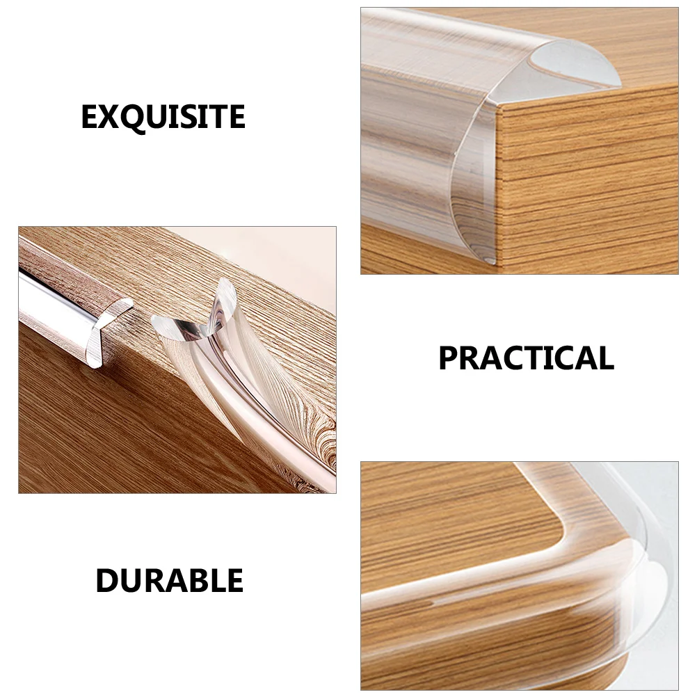 

Safe Reliable Baby Edges Protector for Furniture Glass Tables Fireplaces Cabinets Clear Corner Guard Strip Child Proofing