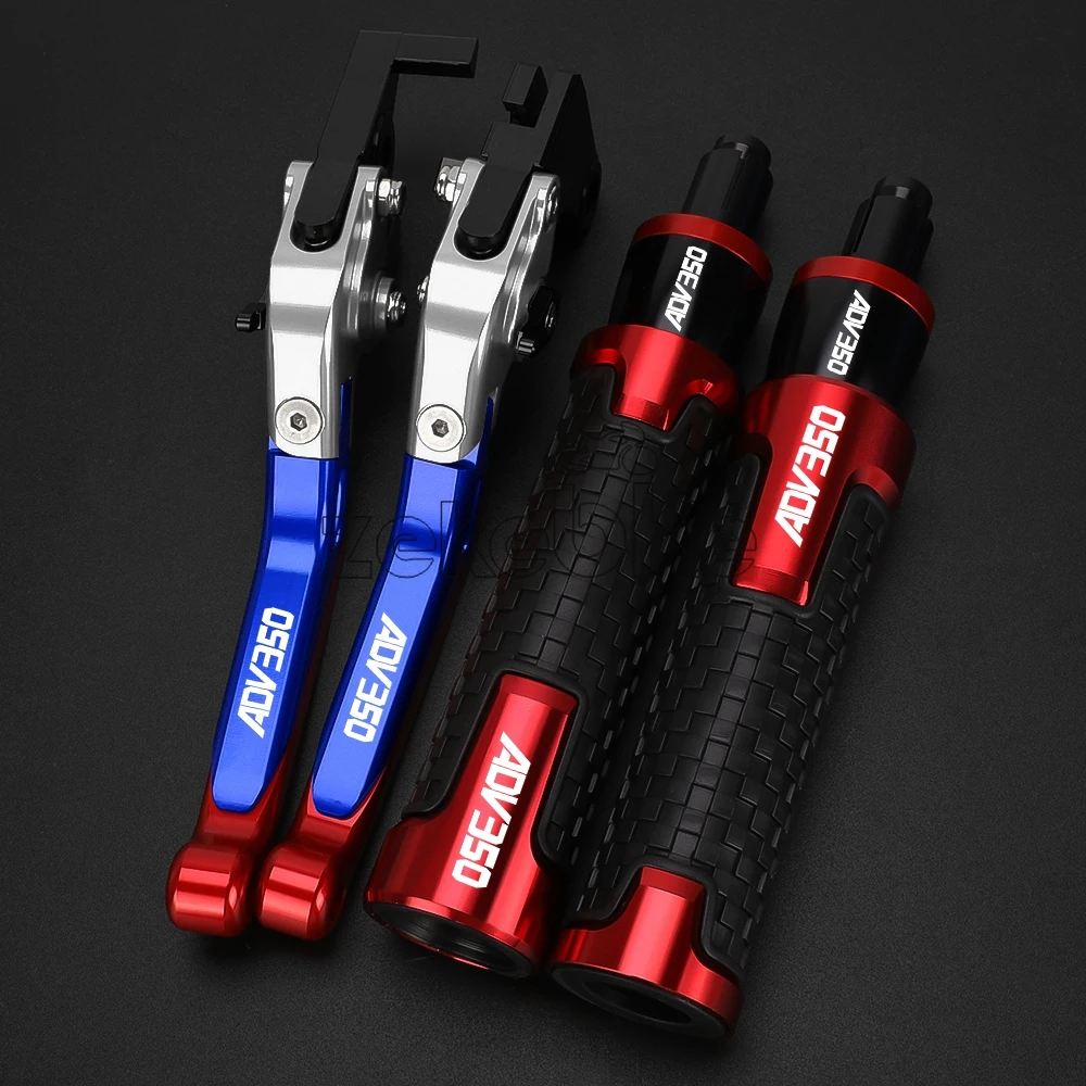 Fit ADV350 Foldable Adjustable Brake Clutch Levers Handlebar Grips Motorcycle FOR HONDA ADV350 ADV 350 2021 2022 2023 2024-2026