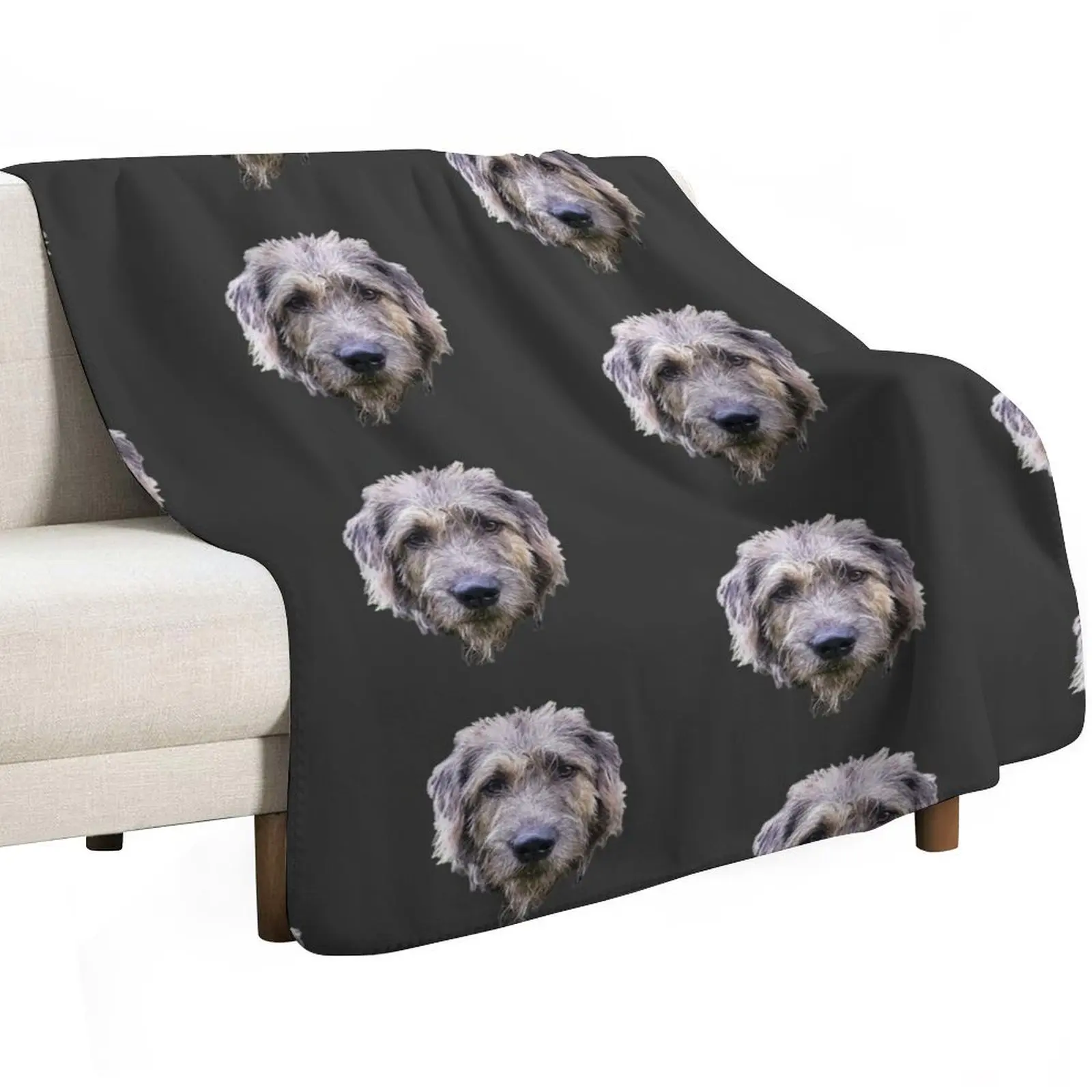 Irish Wolfhound Dog Art Throw Blanket Beautifuls Custom Sofa Throw cosplay anime Summer Beddings Sofa Blankets