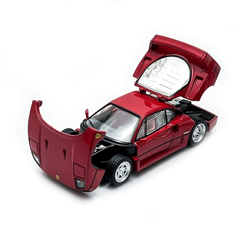 TLV TOMYTEC 1:64 مقياس F40 1989 سبيكة معدنية نموذج سيارة مجموعة ثابتة مزينة هدايا العيد اللعب تذكارية Gif #2