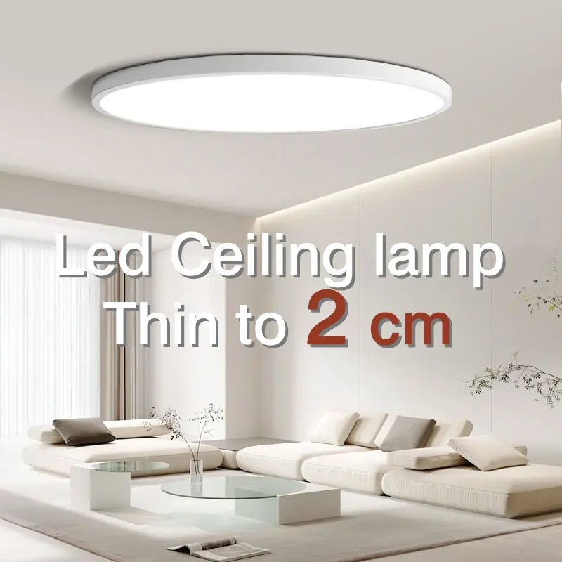 ultra fino led luzes de teto decoracao do quarto sala de estar lampadas interiores iluminacao de teto 9w 13w 18w 24w ac85 265v 01