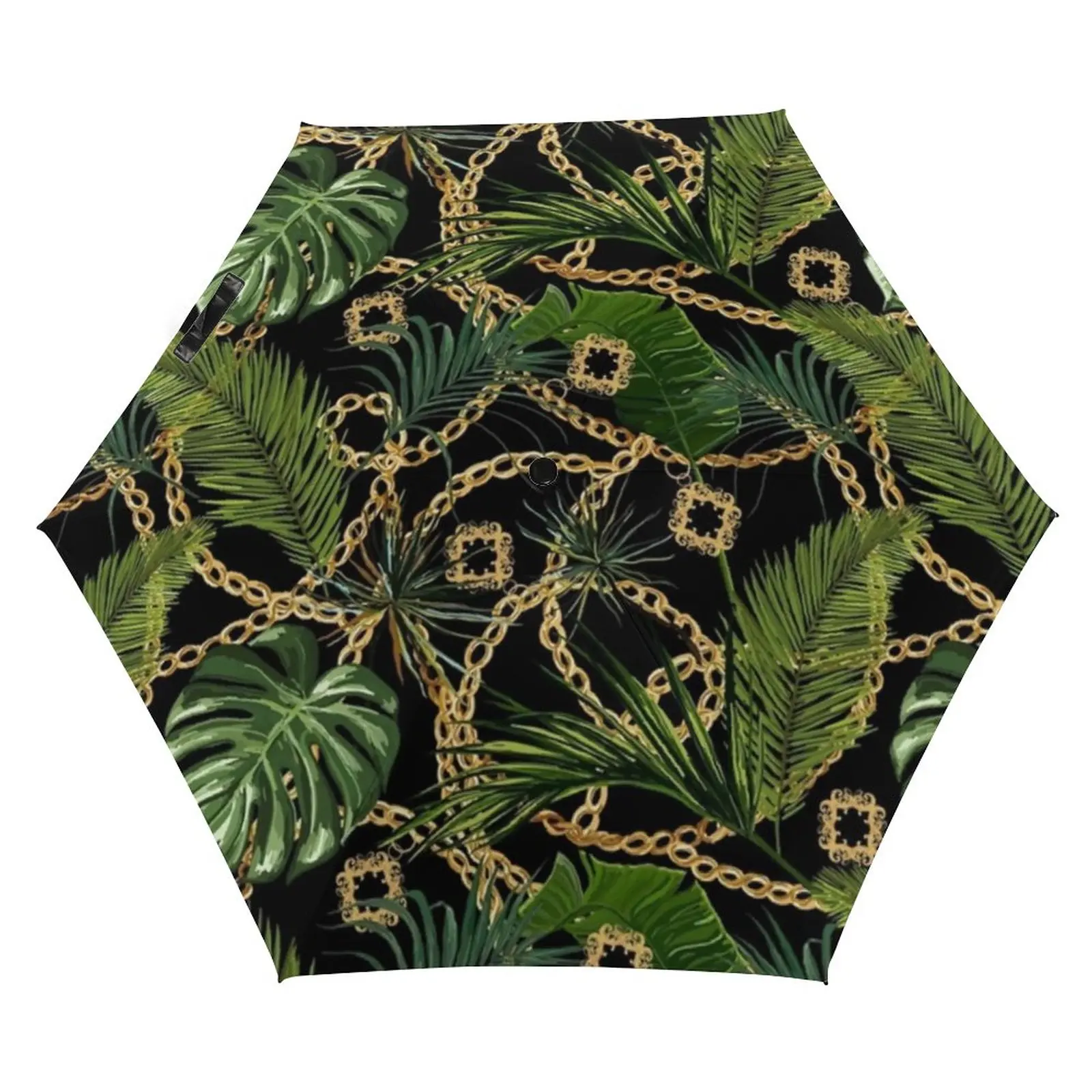 

Bohemian Umbrella 3 Fold 8 Ribs Umbrella Floral Print Wind Resistant Pocket Mandala Umbrella Lightweight Umbrellas for Men Women