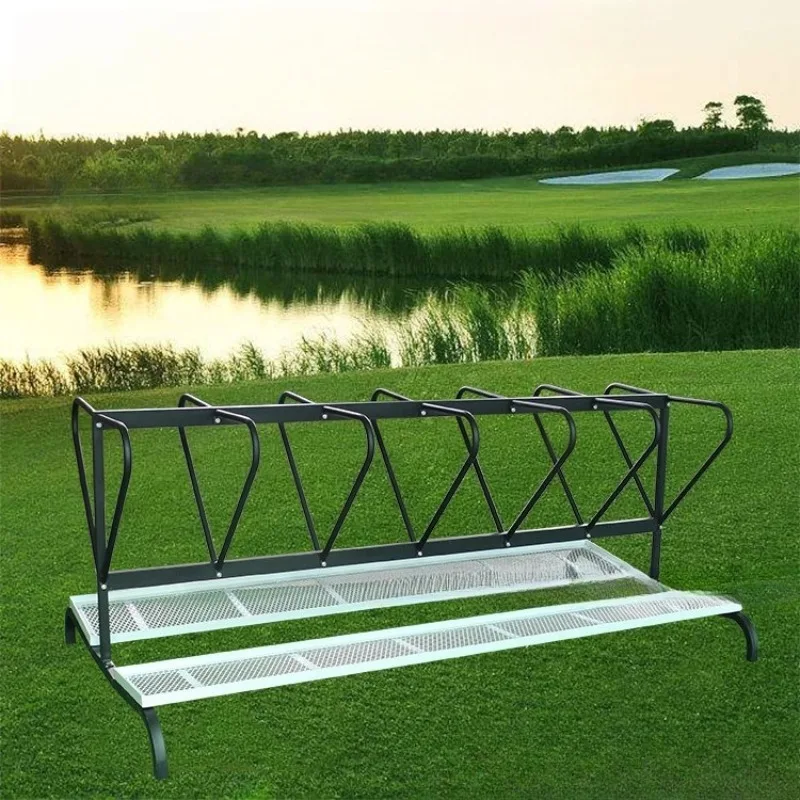 Ball Rack 12 Bags Steel Ball Rack Driving Range Ball Rack Golf Supplies