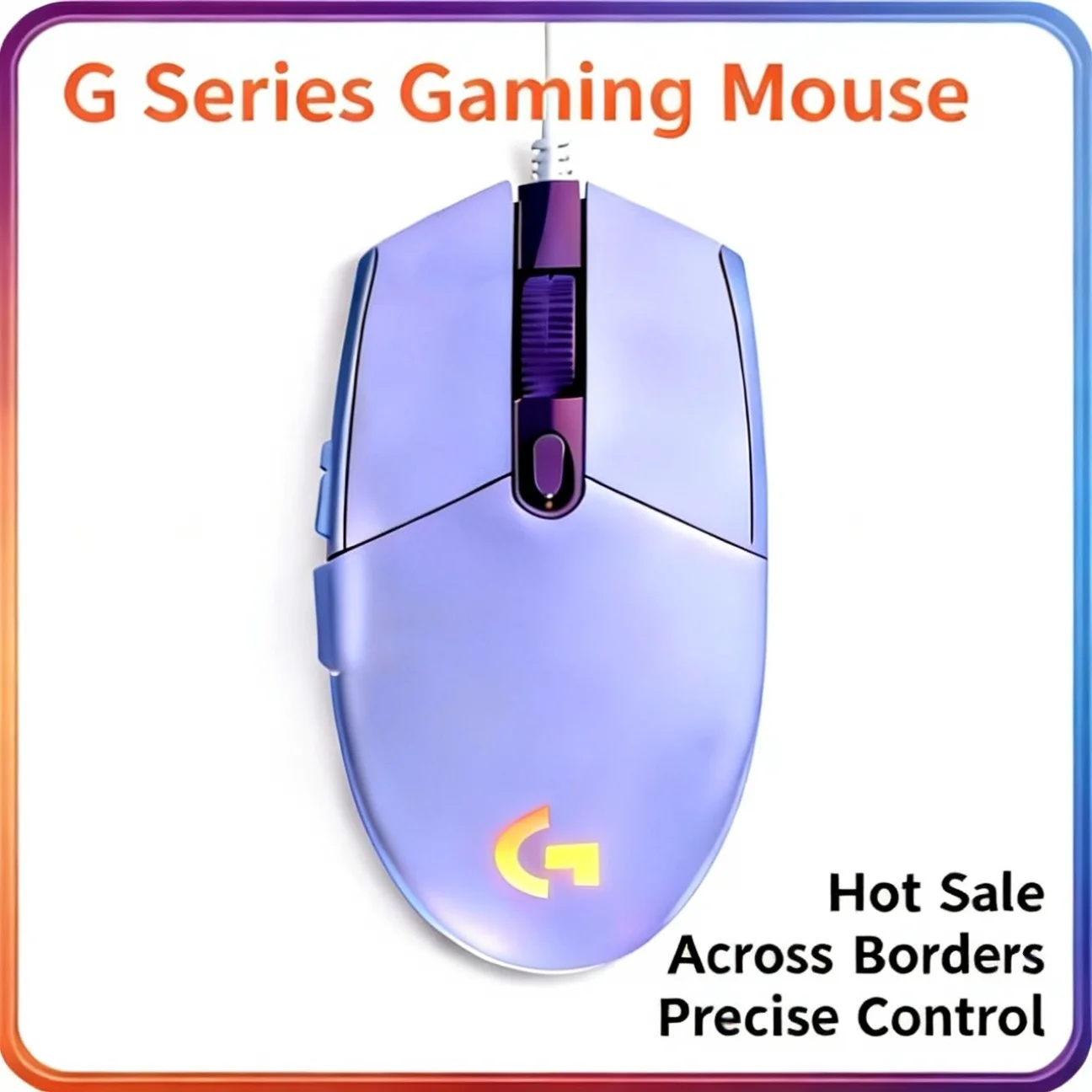 

[Limited-Time Offer] Logitech G102 Original Gaming Accessory Optical Mouse, 8000 DPI + 16.8 Million Color LED