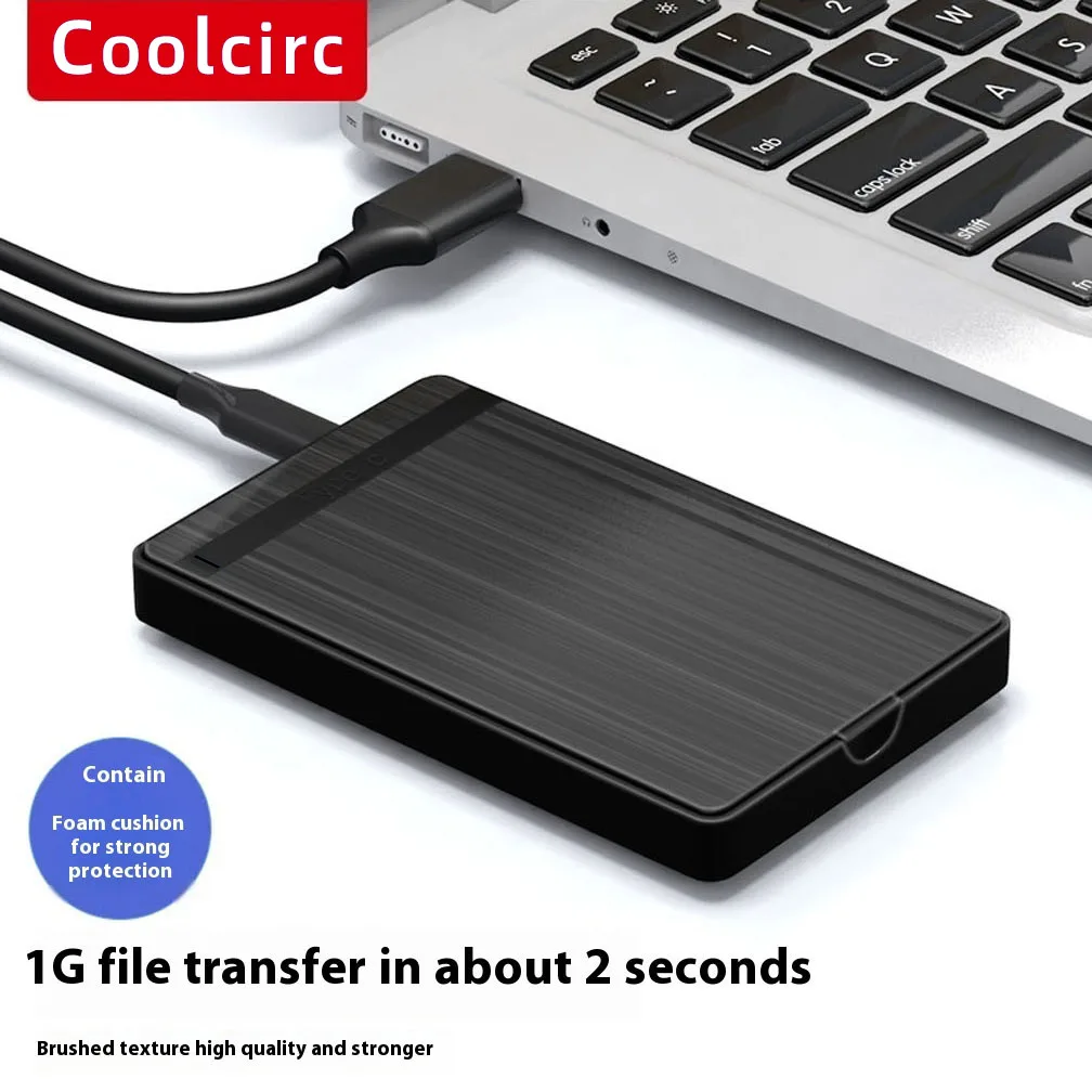 USB 3.0 2.5 inch HDD Enclosure SATA External Mobile Hard Drive Case for Laptop PC 5Gbps Speed Enclosure SATA SSD Storage Case