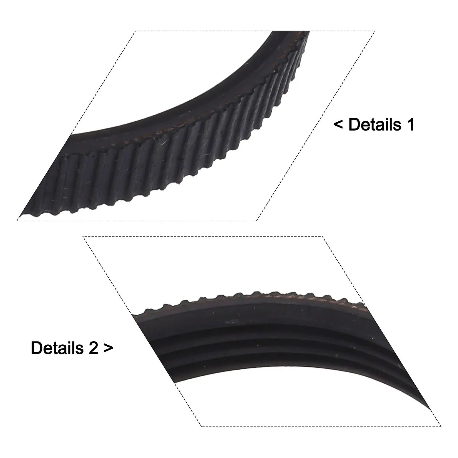 

Home & Garden Workshop Equipment Belt 9.6mm 958718 Black H55SC P20ST Parts Rubber 1/3pc 218mm Drive Electric Planer