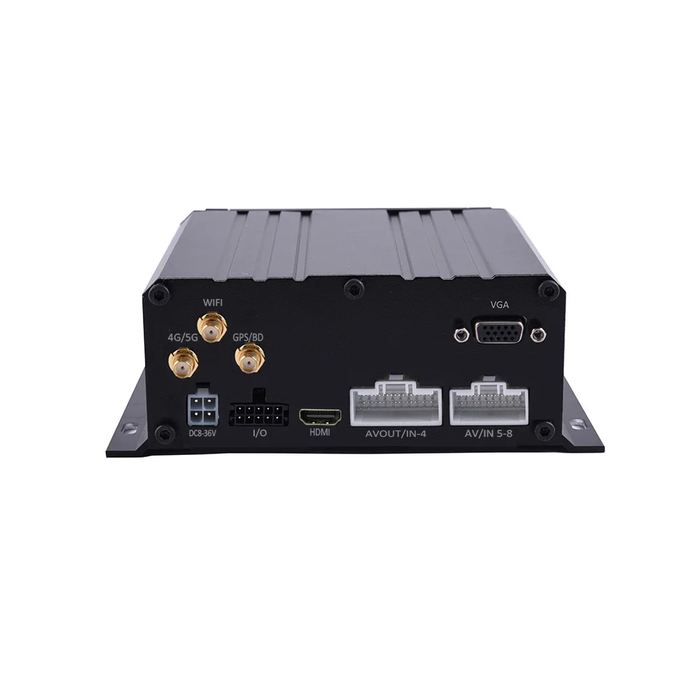 8-Channel AHD 1080p Mobile DVR Hard Disk MDVR For Truck Car Bus Surveillance GPS & 4G Function Support Digital Video Recorder