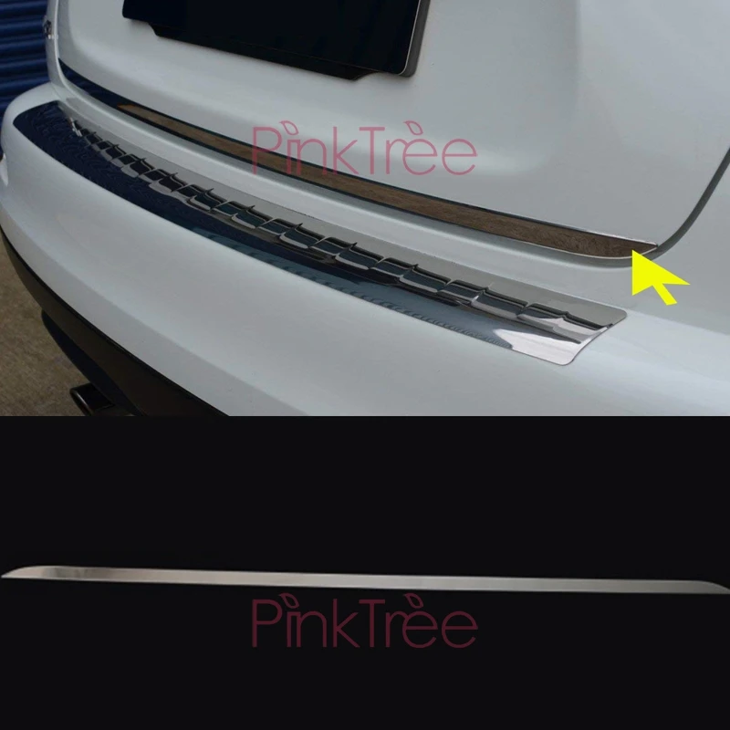 Accessories For Nissan Juke 2011 2012 2014 Chrome Side Lamp Door Handle Mirror Cover Bowl Rear Bumper Trim Car Styling Tuning