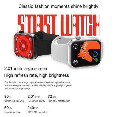 Imagen 2 del producto Nueva pantalla HD para dormir, oxígeno en sangre, monitoreo de BP, llamada Bluetooth, reloj inteligente, moda, deportes al aire libre, relojes inteligentes para mujeres y hombres, regalo