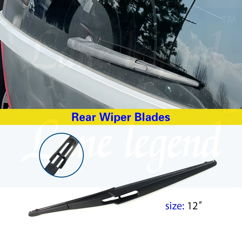 Автомобильный дворник 12 дюймов, щетка заднего стеклоочистителя для Peugeot 1007 2005-2011, лобовое стекло, чистка лобового стекла, двери багажника, автомобильная щетка от дождя