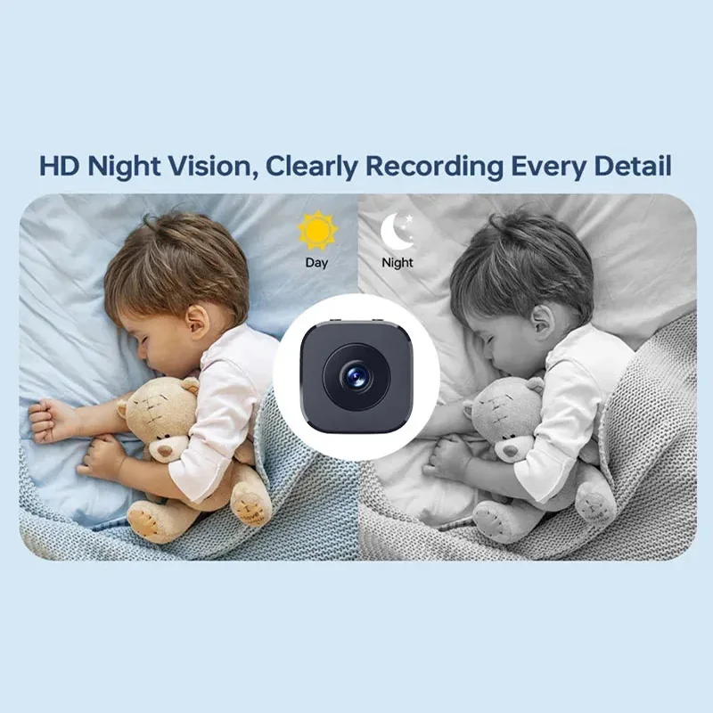 Xiaomi Mini caméra Wifi 1080P HD moniteur de sécurité sans fil pour la maison Version nocturne Protection caméscope Intelligent à distance nouveau