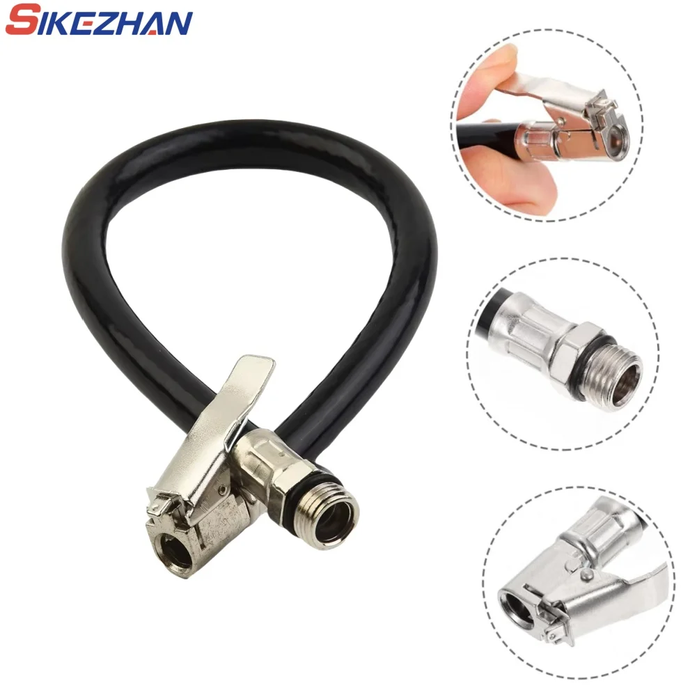 

Накачиватель воздушных шин, автомобильный шланг для шин, манометр, разъем для шланга, гибкий для автомобильных шин, быстрые надувные стержни