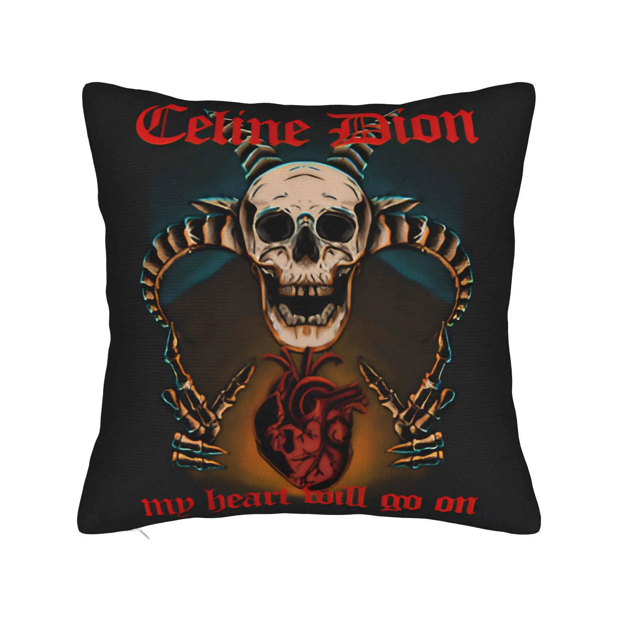 C-Celineds Dion my heart will go on Pillow Case  Custom Pillow Cover For Living Room Sofa Morden Pillowcases