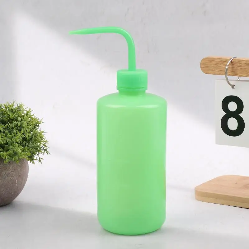 Strumento per il trucco per la rimozione delle sopracciglia impermeabile con beccuccio curvo da 250/500 ml