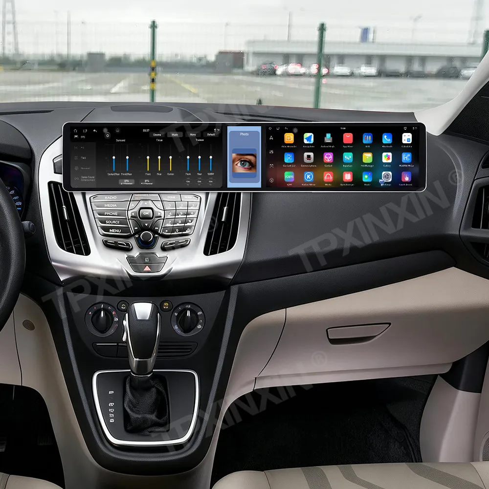 For Ford Transit 2015-2018 Android Car Radio Multimedia Video Player Wireless Carplay Autoradio Stereo GPS Navigation Head Unit
