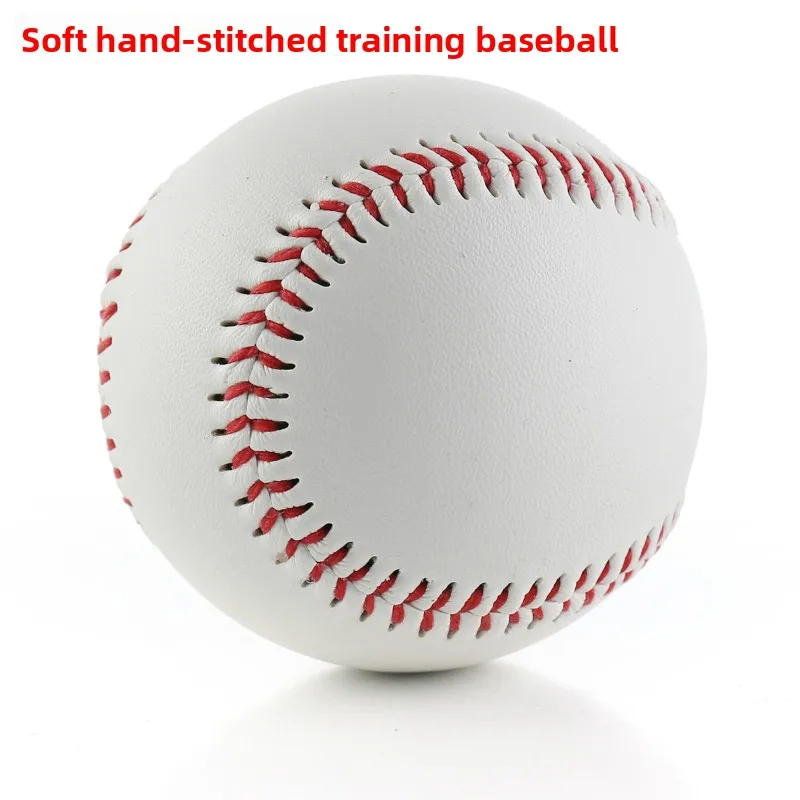 

1pc 9# Softball Hardball Training Baseball , Handmade Balls Suitable Safety Baseballs for Baseball Pitching Practice Training