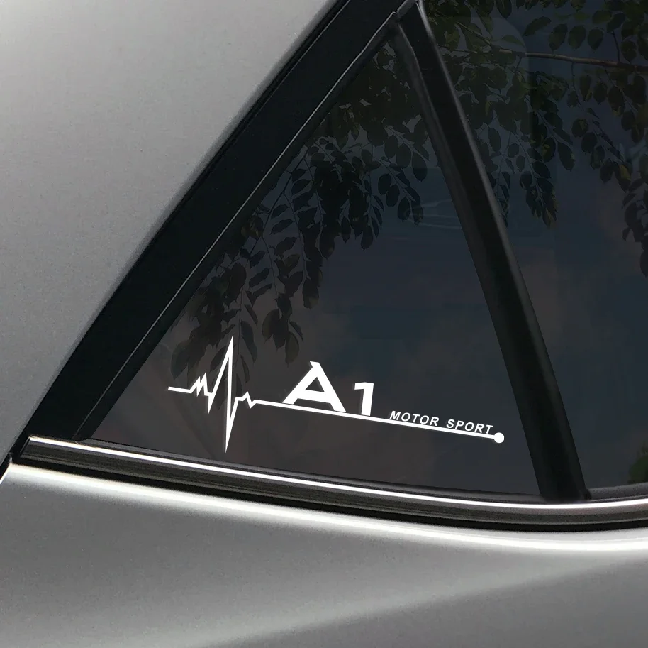 Car Sticker Side Window Sticker Audi A4 B6 B7 B8 B9 A3 8P 8V 8L A5 A6 C6 C5 C7 4F A1 A7 A8 Q2 Q3 PVC Waterproof Sunscreen 20CM - Image 4