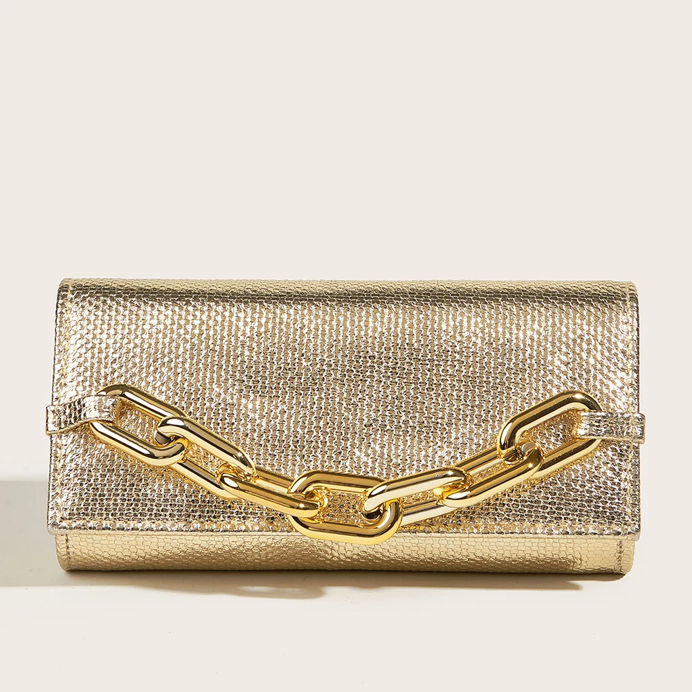 New Envelope Evening Clutch Bag for Women 2023 Fashion Luxury Party Purse Ladies Wedding Chain Shoulder Crossbody Bag Sac A Main