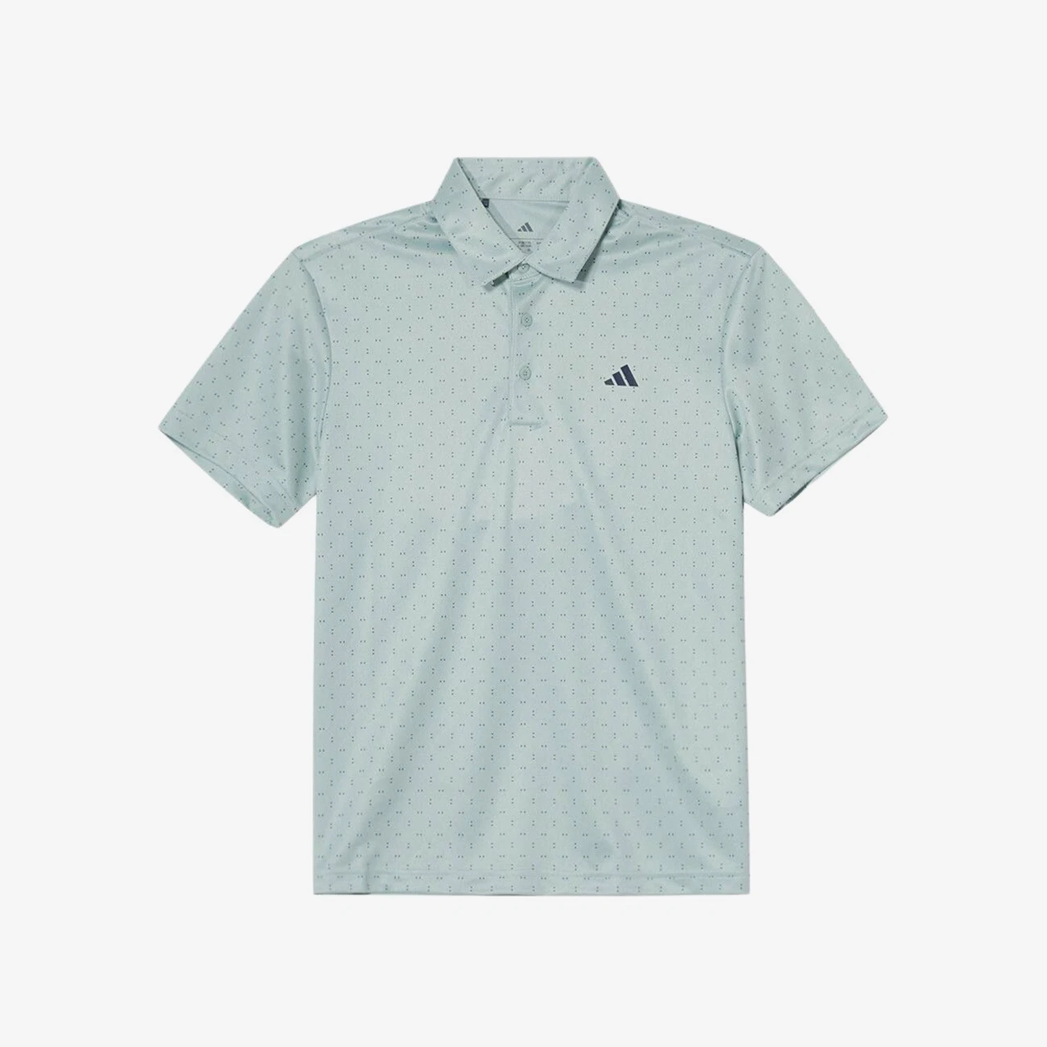 Adidas genuine new men's light green golf short sleeved polo shirt JY5464