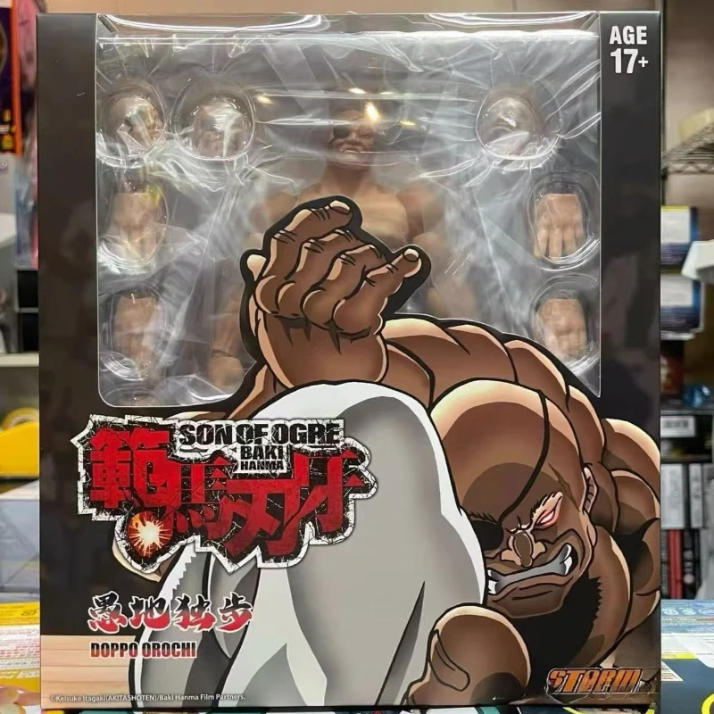 

Storm Toys Son of Ogre Baki Hanma Doppo Orochi Action 1/12 Модель Фигурка
