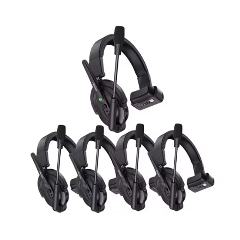 NEW Audio Video Accessory Acc Soon COMO Full Duplex Range Noise Reduction Microphone Wireless Communication Intercom Headset