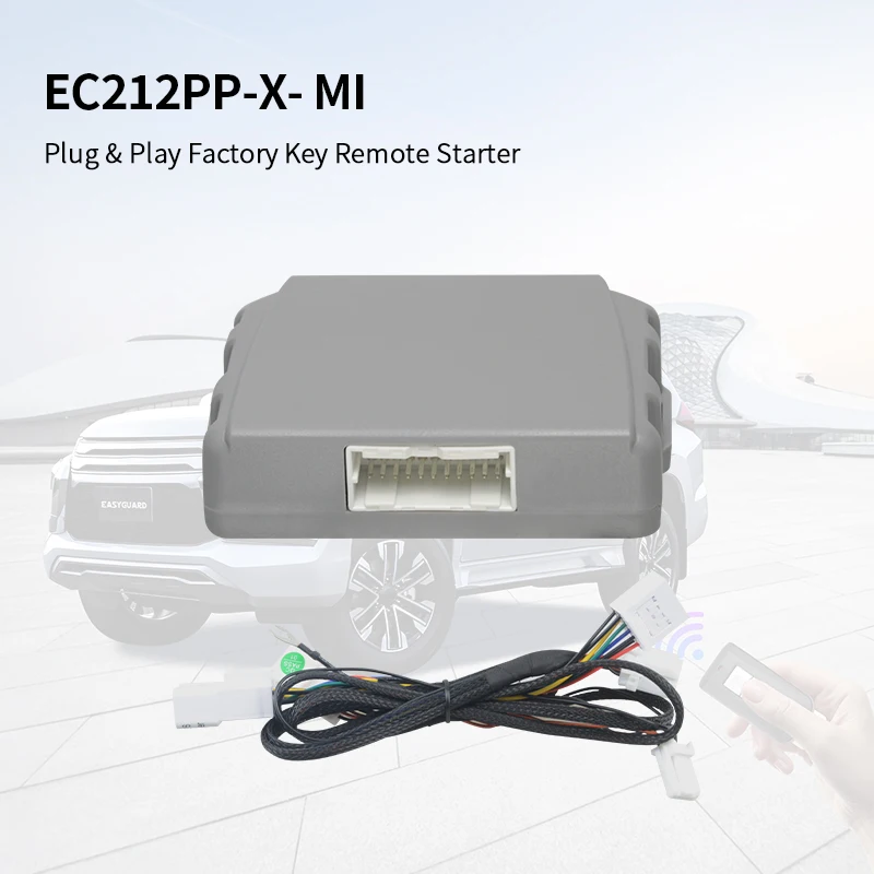 

EASYGUARD Plug Play дистанционный стартер подходит для Mitsubishi 20-24 Xforce Xpander Triton Attrage Mirage и 15-24 Pajero Sport