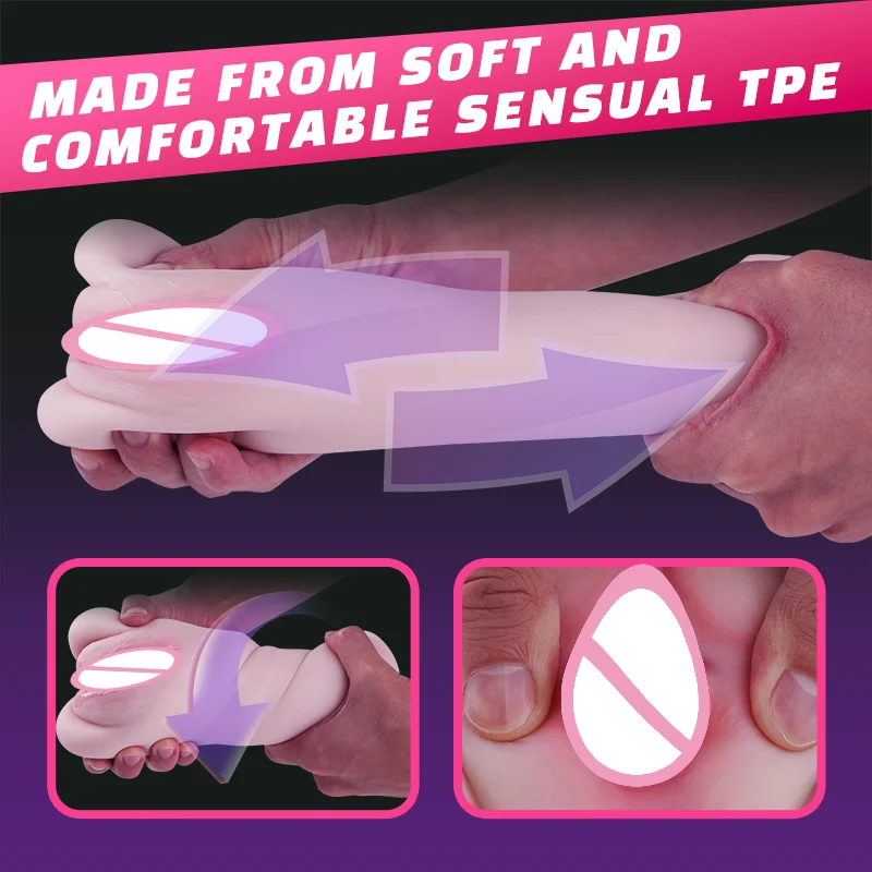 Masturbador masculino realista, Coño de bolsillo, Vagina Anal Real, Juguetes sexuales para hombres, copa para adultos