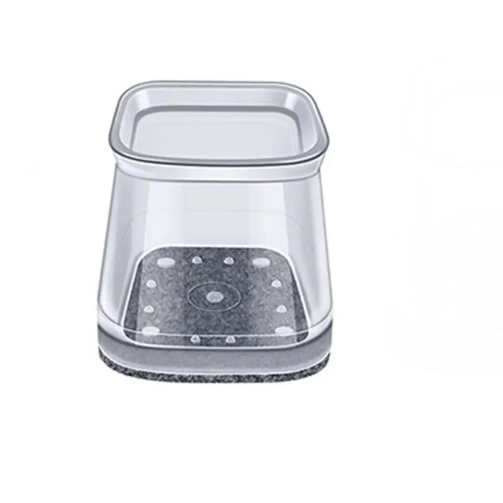 Square Chair Leg Cover Floor Protectors Non-Slip Chair Feet Cover Thickened Reduce Noise Silicone Leg Caps Diagonal Bottom Cover