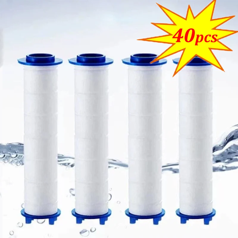 

PP хлопок 10-40 шт. сменный фильтр для насадки для душа очистка воды аксессуары для ванной комнаты для универсальной очистки воды для душа