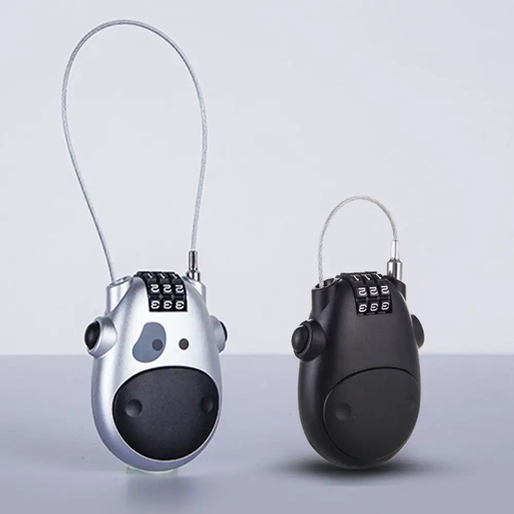 Carriage Safety Anti-theft Digit Motorcycle Helmet Lock Luggage Combination Lock Password Padlock Travel Accessories