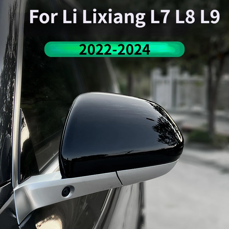 For Li Lixiang L7 L8 L9 2022-2024 Car Rear View Mirror Cover Protective Cover Reverse Mirror Collision Prevention Accessories