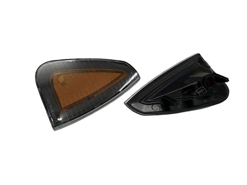 

Exquisite Show-Quality 2 Pc Amber Lens Side Marker Parking Turn Signal Corner Lights Pair For Dodge Charger 06-10