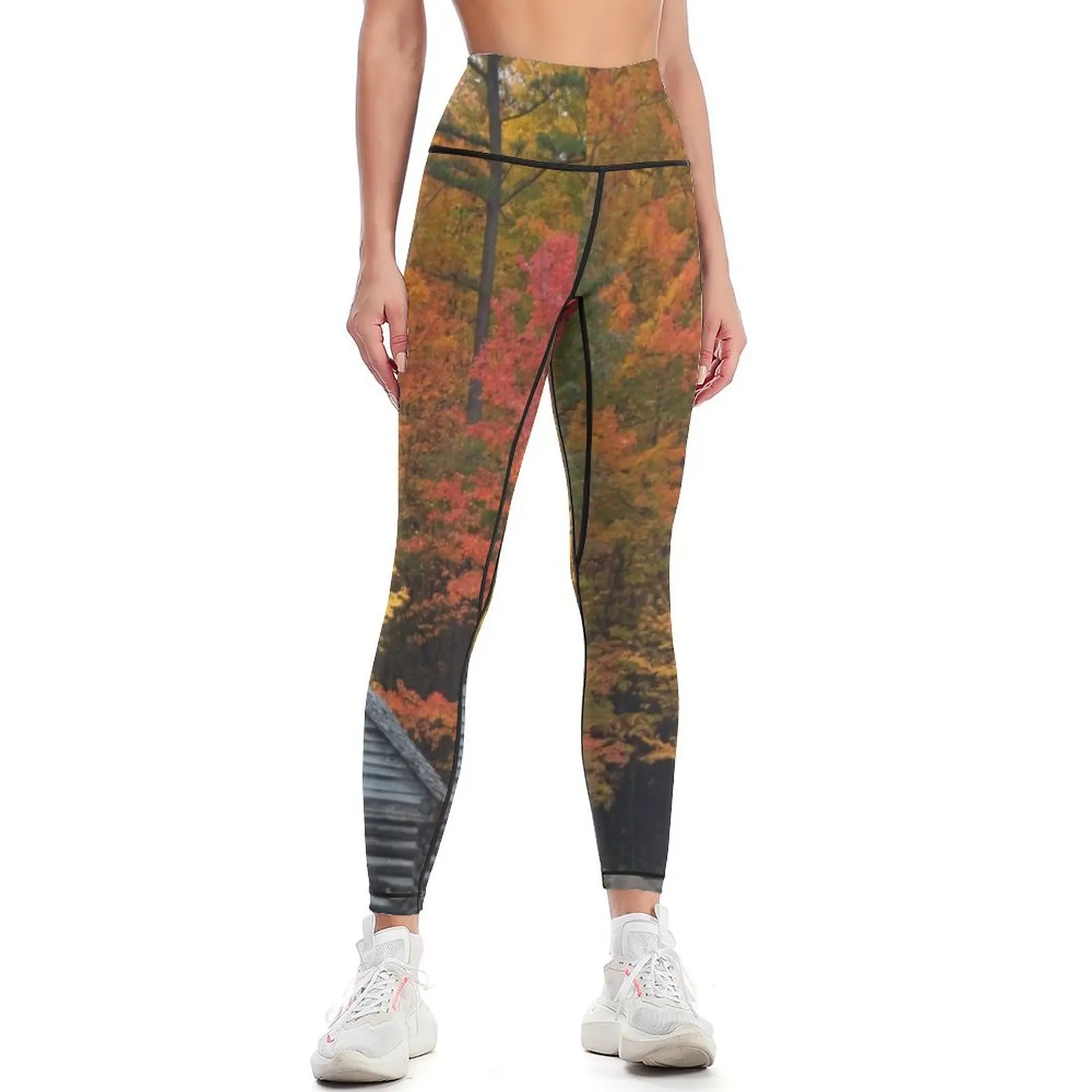 

Autumn Colors Leggings gym sportswear woman trousers Jogger pants high waist Womens Leggings