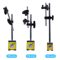 Magnetic Base Holder With Double Adjustable Pole for Dial Indicator Test Gauge Magnetic Stand With Fine Adjustment PD-112