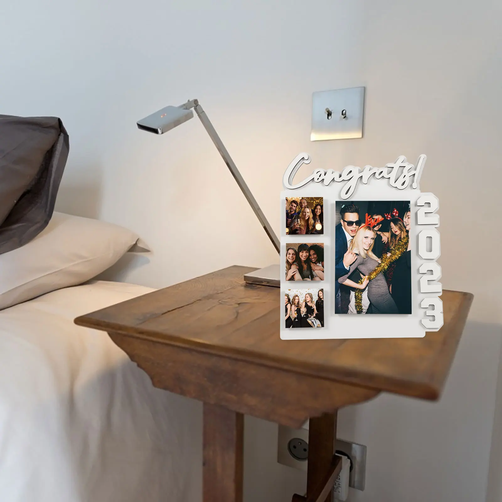 

Sublimation Photo Frame Blanks DIY Family Picture Frames Centerpiece Decoration Grad Theme Lightweight Desktop Placement