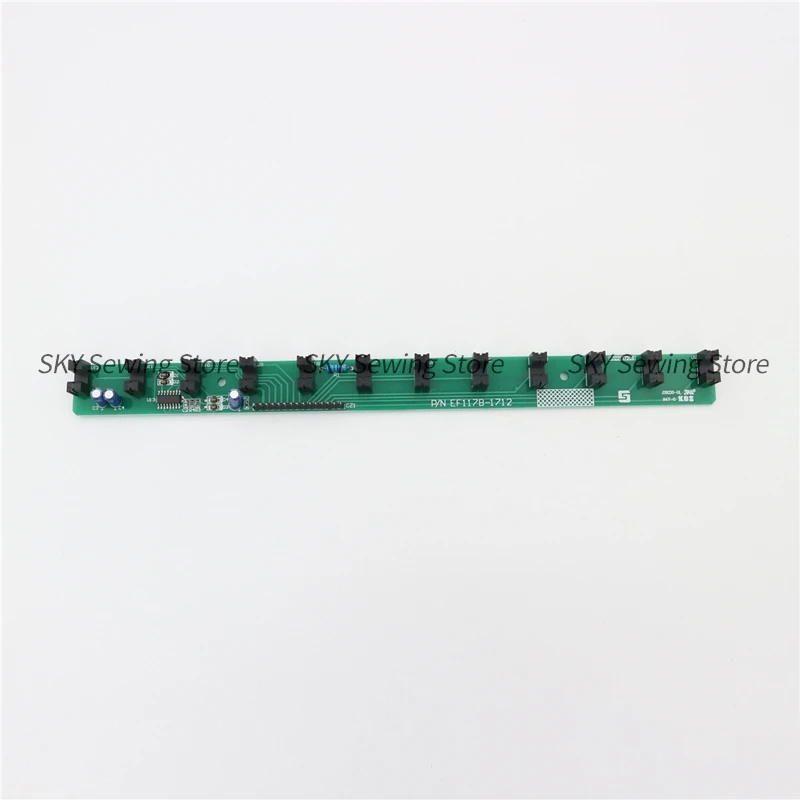 Computer Embroidery Machine Accessories EF117 Bottom Thread Test Circuit Board 12 Needle Bottom Test Strip EF127 EF117B