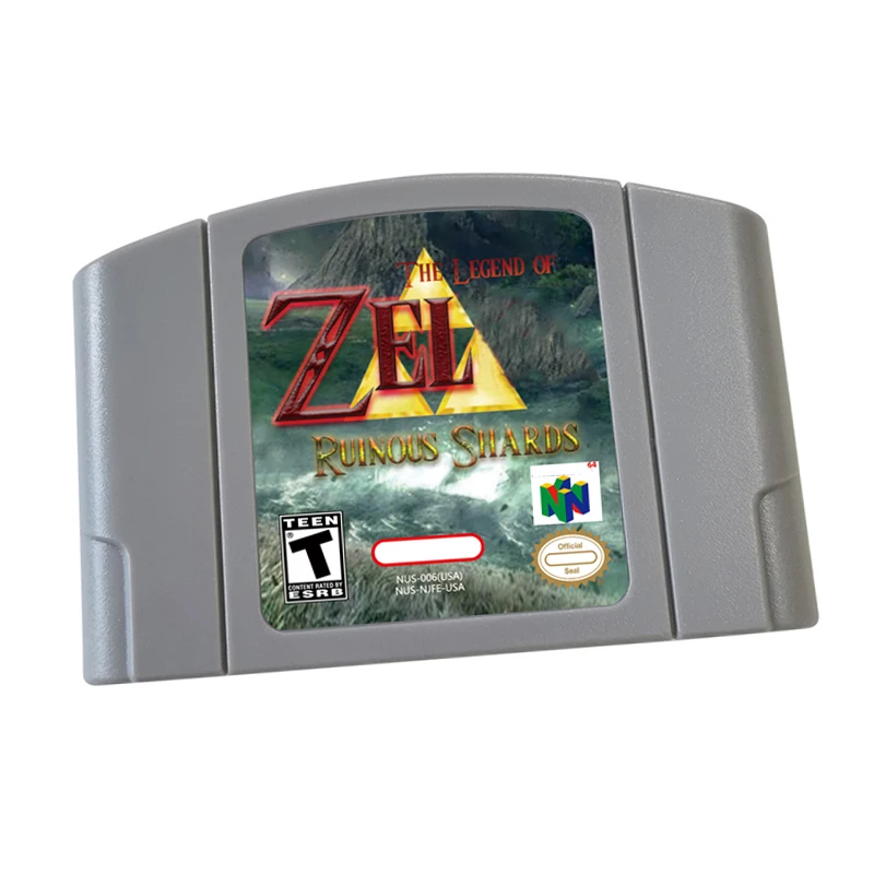 N64 Game Card Cartridge Console US Version-Zel Ruinous Shards