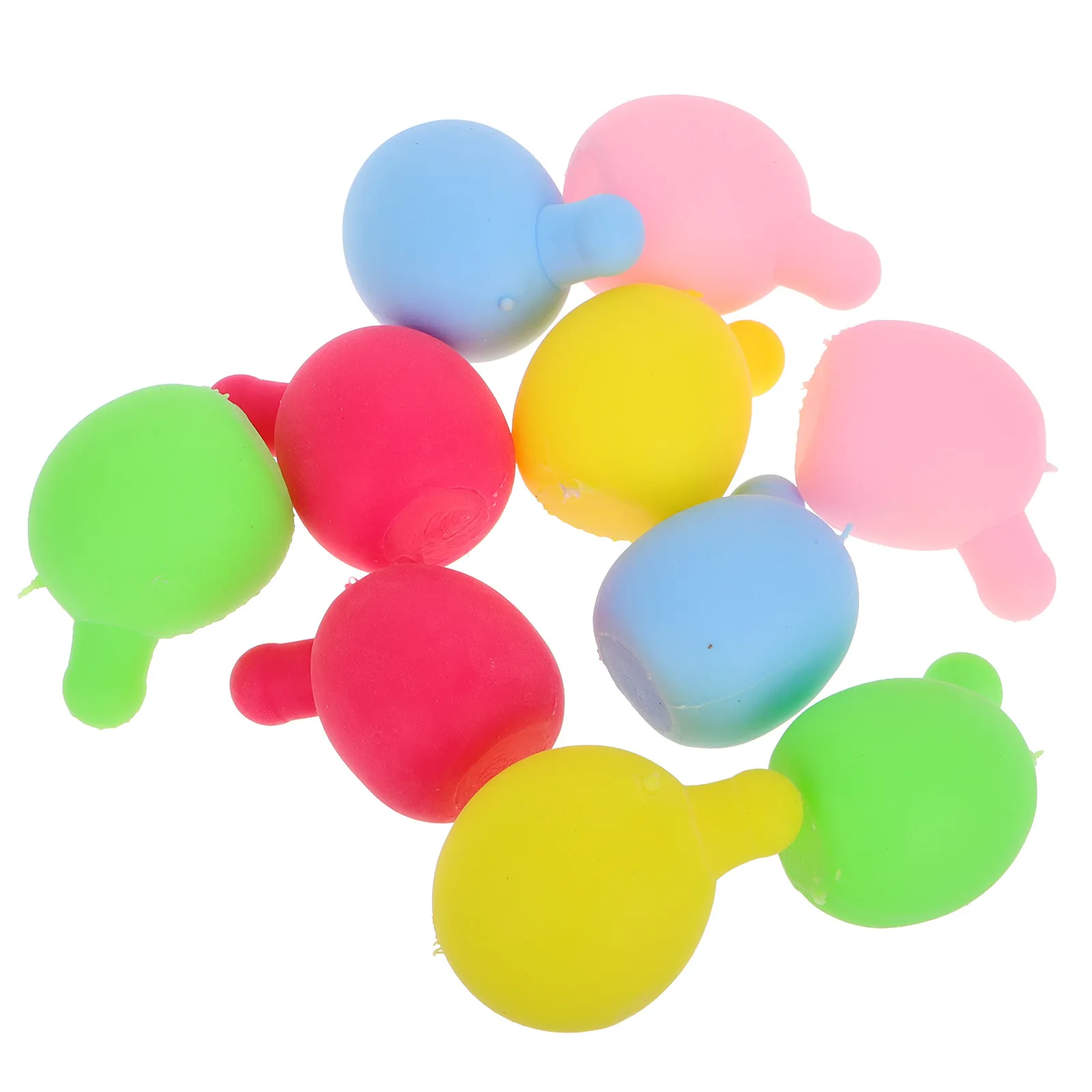 10Pcs Bubble Inner Core Silicone Squeeze Ball Insert Replacement for Crochet Crafts Stress Relief and DIY Sensory Activities