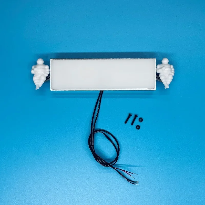 Cab Roof Doll Light Box Lamp for Tamiya 1/14 RC Truck Sca 770s Benz 3363 VOLVO FH16 MAN Upgrade Parts for 1:14 Tractor Parts