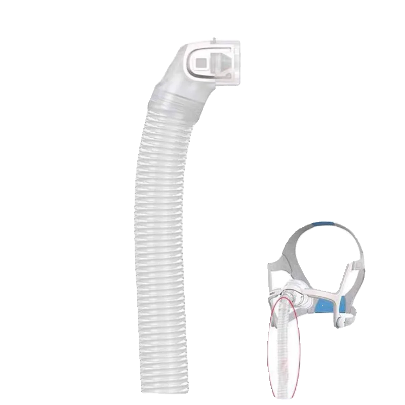 Original Short Tube Nasal Mask Accessories for ResMed Airfit N20 Ventilator Mouth Nasal Sleeping Mask Short Tube Accessories