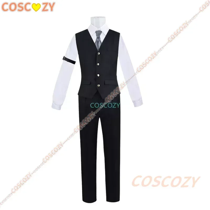 Unisex Anime Game Cosplay Traje com peruca e coelho terno para homens e mulheres, amor e Deepspace, Francis Cosplay roupas, traje de Halloween