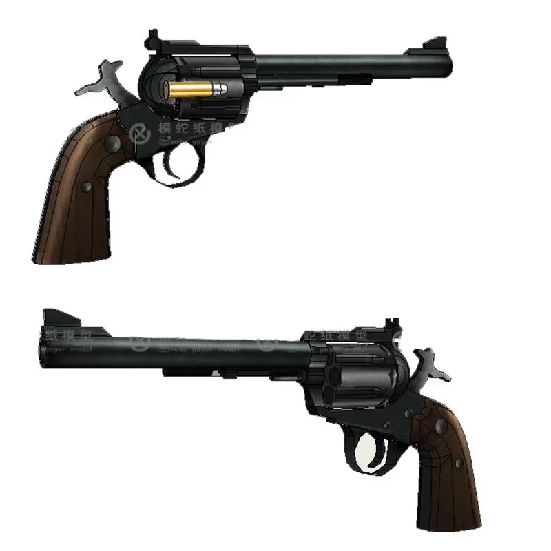 

Western Gun Paper Model Weapon 3D Handmade Drawings Military Papercraft Toy