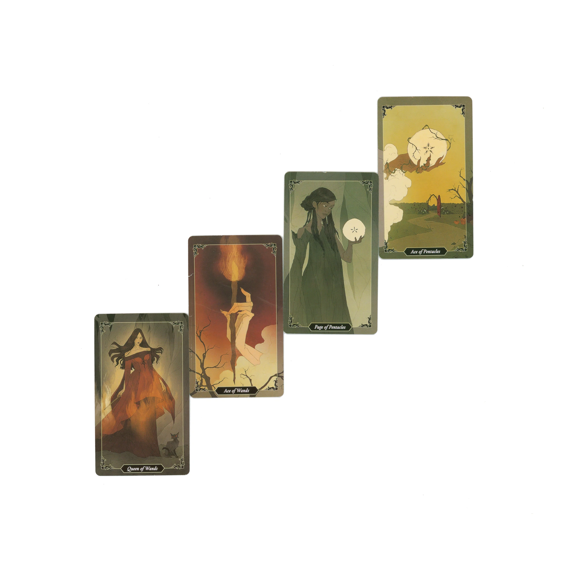 High-quality The Dark Wood Tarot Cards With English PDF Guidebook